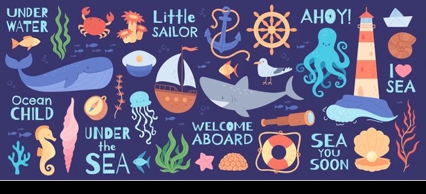 Satirical ocean